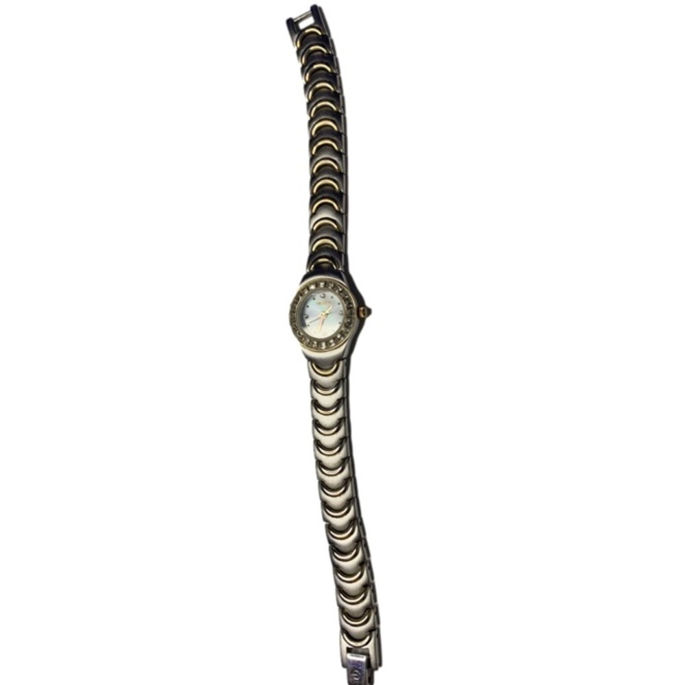 Elgin Rose Gold Mother Of Pearl Watch - Picture 2 of 3